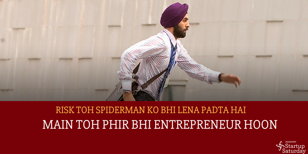 'Everyone can tell you the risk. An entrepreneur can see the reward'
Have an idea? Take risk, build upon it, validate, gather feedback.
#ValidateYourIdea #Headstart #StartupEssentialSeries
#Startupsaturday  #19thMay #ssblr  #Startup