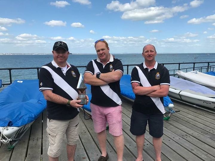 @WessexYeomanry B crew with the top Yeomanry Unit Cup at the Combat Arms Sailing Regatta this week #notjusttanks @RACYachtClub