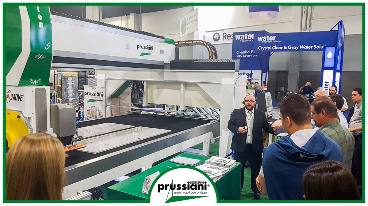 prussiani_eng's tweet photo. COVERINGS 2018 - ATLANTA
DURING THE FAIR!!
Booth 6309
#atlanta #covering18 #coverings2018 #coverings #bridgesaw #cuttingmachine #marble #granite #naturalstone #cnc #kitchen #bathroom #design #architect #fair #stoneworker #marmo #marmisti
@Coverings https://t.co/SbyTkBESag