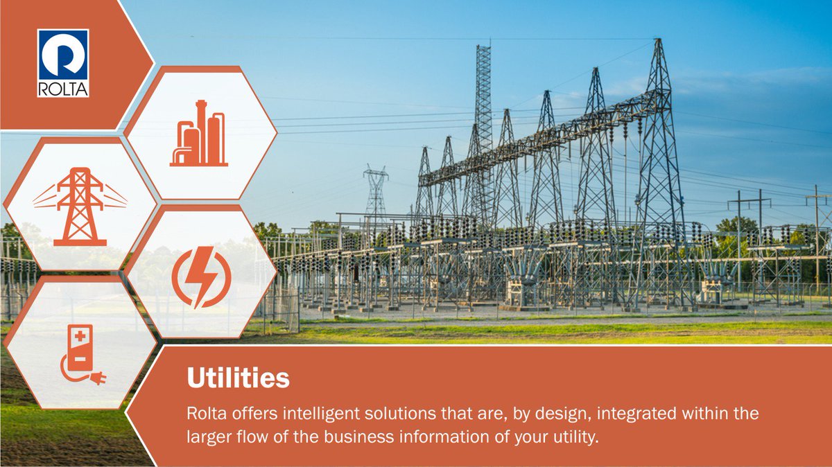 RoltaTech's tweet photo. [Success Story] Rolta was recently engaged by one of the UK’s largest utility companies to automate their complex regulatory reporting through the Rolta OneView™ platform to derive integrated insights from asset centric and customer centric networks. https://t.co/GdOlX5hTro https://t.co/dnPyHelbUH