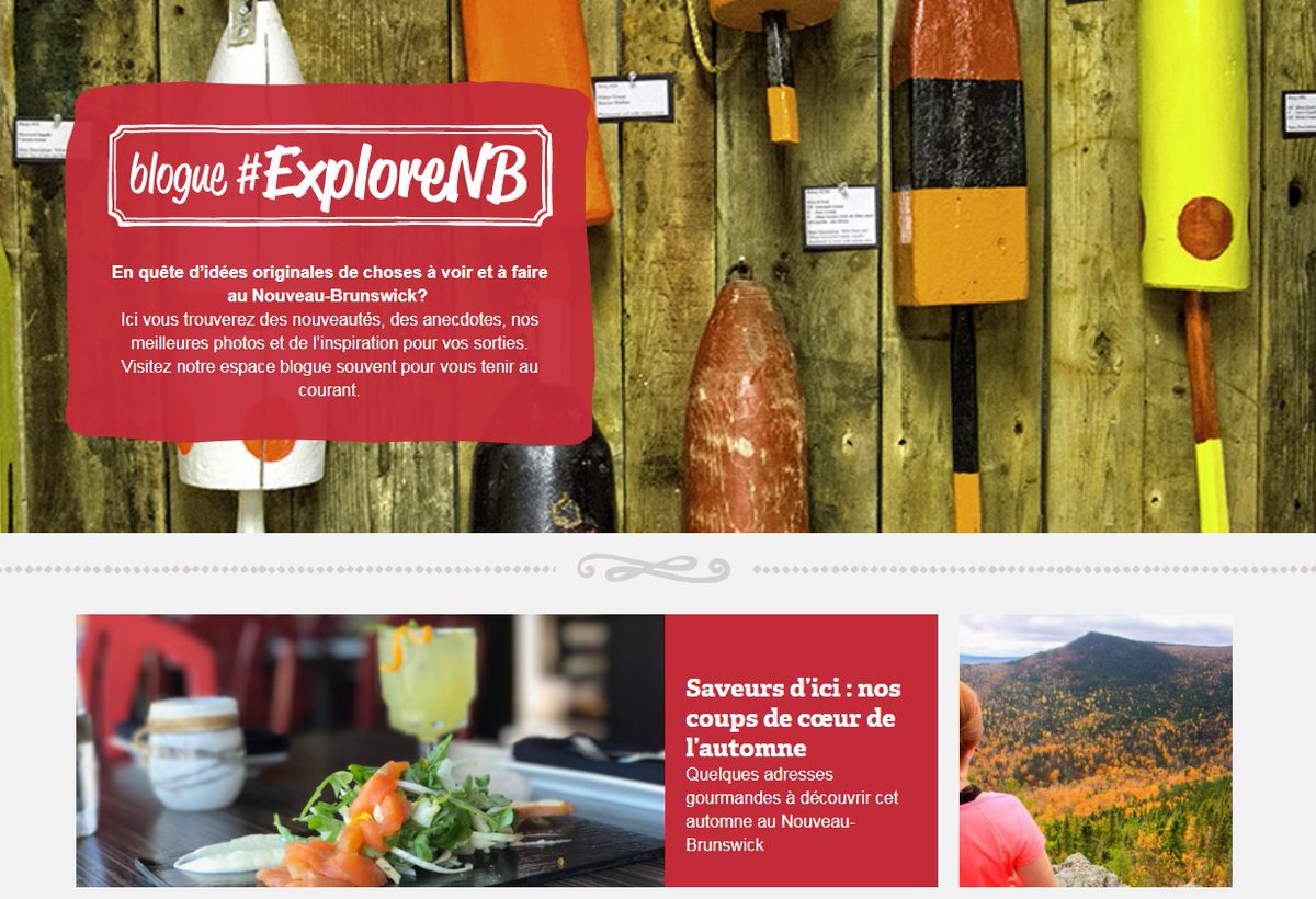#JAcadie : Laissez-vous emballer par notre blogue #ExploreNB bit.ly/2mo9mKp #ExploreCanada