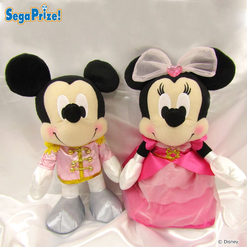 セガプラザ公式 プライズ 私の最愛の人へ という意味を込めた My Chery マイシェリー シリーズから ミッキー と ミニー のペアのぬいぐるみが登場 華やかなドレス姿に注目 T Co Jlexwdewnt ディズニー T Co M2jklffz1m