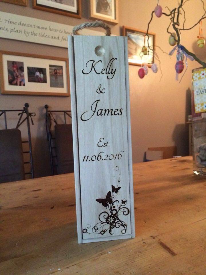 Stencilling's tweet photo. Happy Friday everyone! Here's to a relaxing evening with maybe a glass or two of wine! We do love engraving wine boxes 👍 #engraving #wine https://t.co/eqVFCdG5uG
