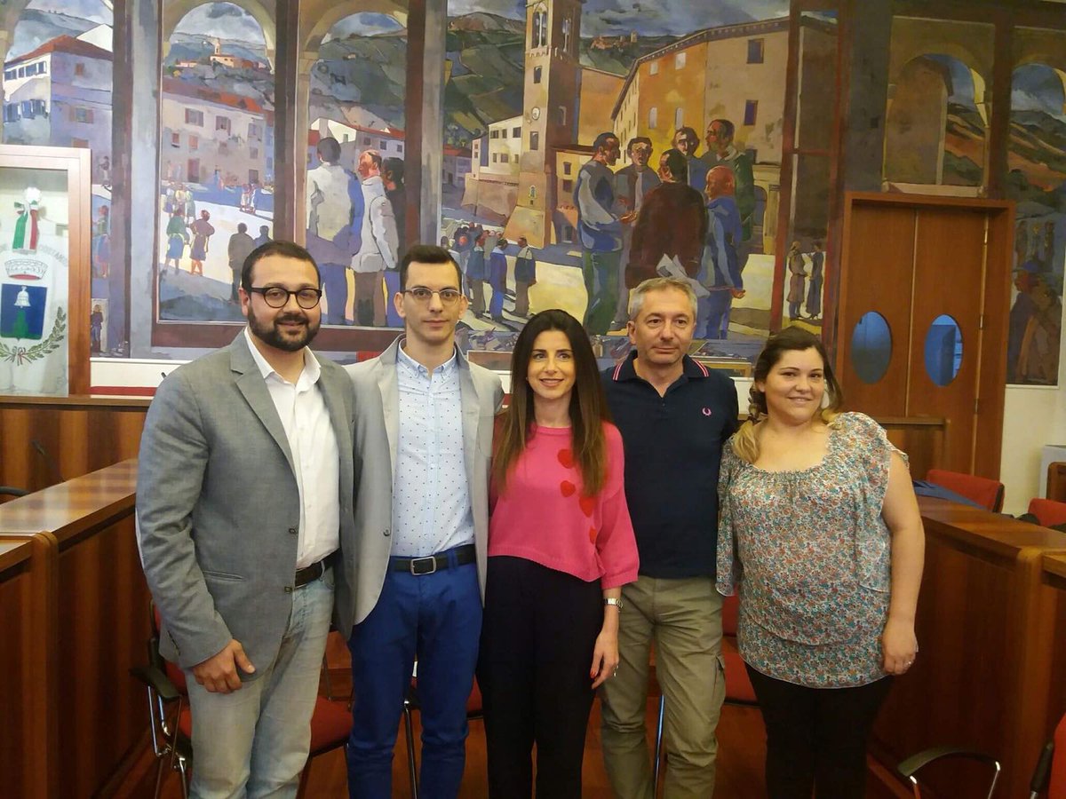 Omar_Ciani's tweet photo. Quando si ha un Sindaco come @m_pedinelli non può che essere un onore avere la possibilità di lavorare insieme a lei per il bene del nostro paese #SanCostanzo.
Entusiasta di iniziare questa nuova esperienza come assessore anche con la compagnia del Vice sindaco @filosorcinelli https://t.co/GRUjWNxGCa