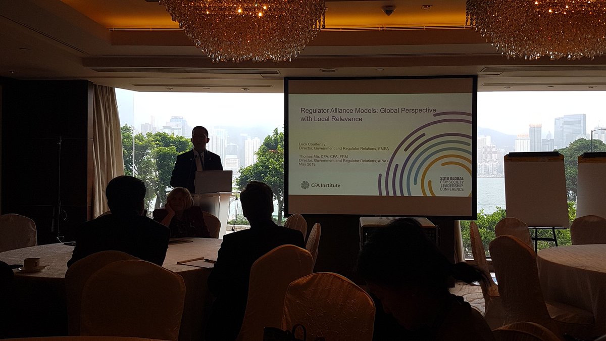 CFARussia's tweet photo. At #2018GlobalSLC, CFA leaders enjoy HK's spectacular bay and mount Victoria skyscape while discussing regulator outreach cases and investor education in various countries. https://t.co/zXtzM1nSSV