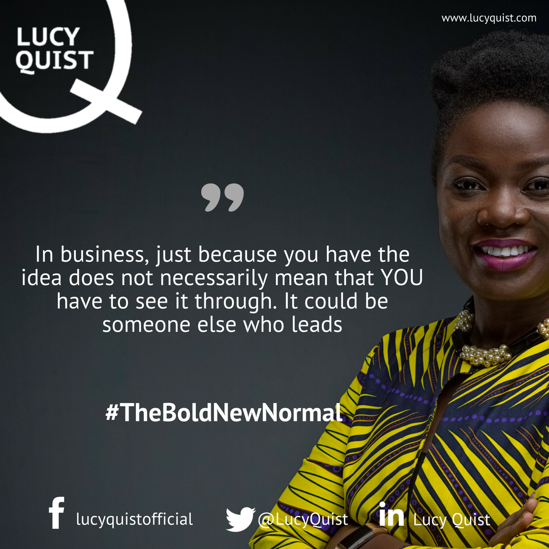 LucyQuist's tweet photo. Any idea?
Being an entrepreneur requires a lot of stamina. It requires that you are organised and structured in a way that allows execution to work.
Some entrepreneurs are creative ideas people. Others are great at execution. Which are you? Worth some thought!
Happy weekend. https://t.co/wHzntSVnCn