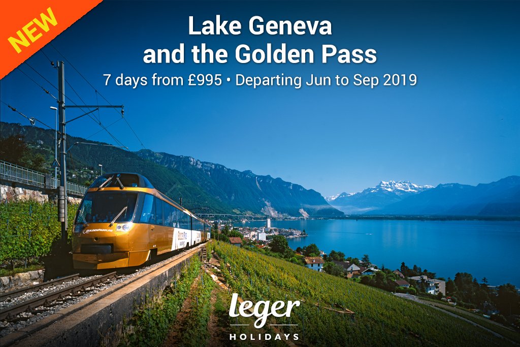LegerRetail's tweet photo. Our BRAND NEW tour – Lake Geneva and the Golden Pass – is available to book NOW!  👍
✅ Lots of included highlights
✅ A journey on the Golden Pass Panoramic Railway
✅ Travel by Silver Service, luxury coach
... plus lots more!
🇨🇭 🚊 >>> https://t.co/Ofo0bccuo4 https://t.co/JPXswufQjb