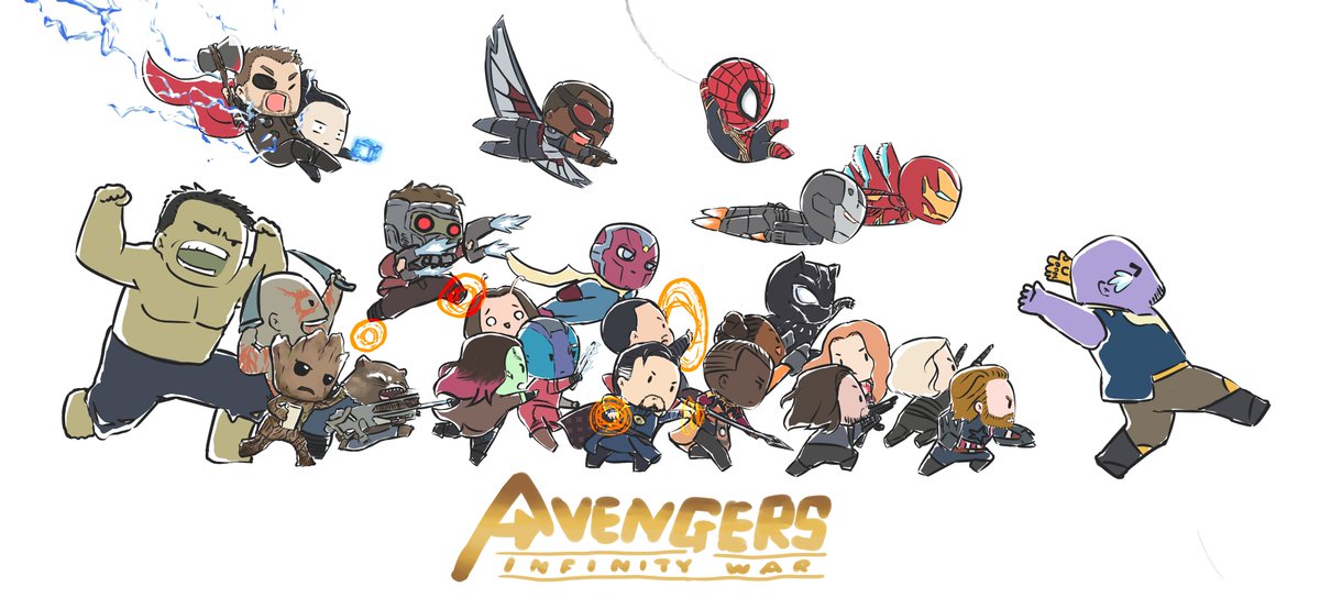 Fanart Avengers infinity war 
#InfinityWar
