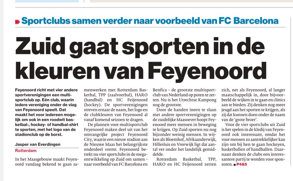 adriaanvisser's tweet photo. ‘Niets is sterker dan dat ene woord’. De kracht van Feyenoord wordt gebundeld. Mooi voor Zuid, mooi voor Rotterdam. Goed voor de Sport én vooral voor de jeugd van onze stad. @RDStad https://t.co/y9mha49LK4