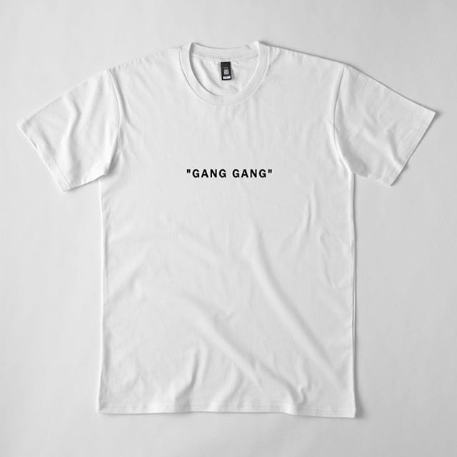 trapshirts's tweet photo. NEW SHIRTS DAILY. GANG GANG BY MIGOS. MINIMAL. COP NOW WONT LAST LONG. #trapmusic #trapshirts #rapshirts #rap #21savage #plaboicarti #dielit #famousdex #japan #skimasktheslumpgod #slumpgod #fuckxxl #xxlmagazine #soundcloud #clout #lilpump #smokepurpp #po… https://t.co/iwoKHWFnLj https://t.co/vPmjbHRixt
