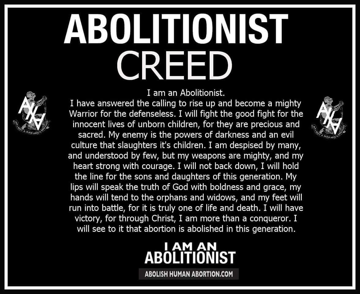 aha_chicago's tweet photo. Are you an abolitionist? 

#Abolitionist | #Christian | #Holocaust https://t.co/Nc0zoS5hRJ