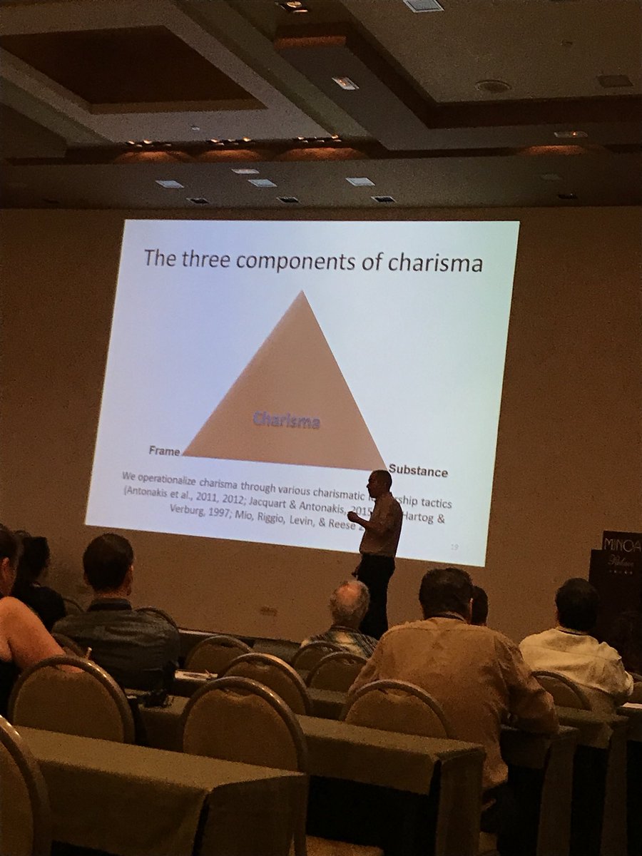 ProfKunze's tweet photo. @JohnAntonakis presenting methods for making causal claims in (charismatic) leadership research @IplSymposium #3rdIPLS https://t.co/LVkMy6SzZ6