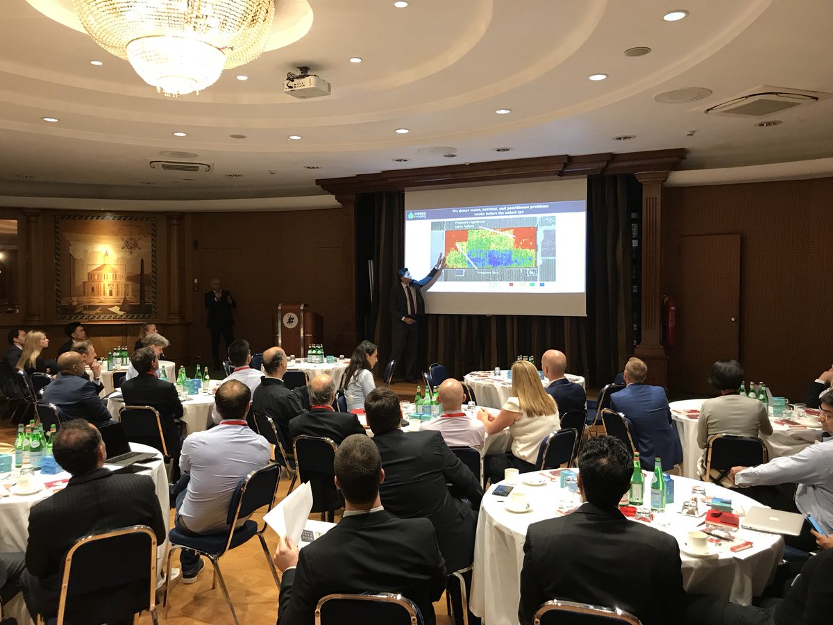 Starting the day with #agtech <a href="/CeresImaging/">Ceres AI</a> #RomulusGlobalSummit