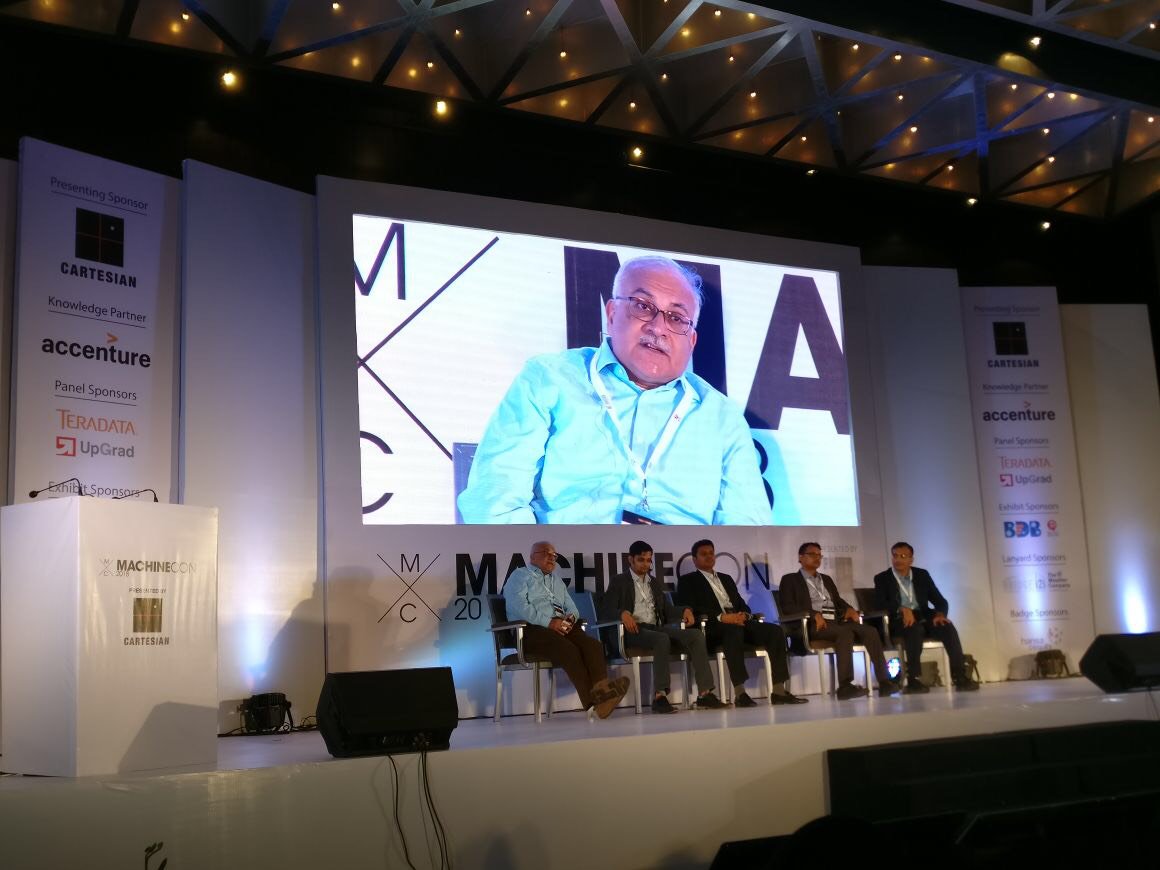 Praxis_Tweets's tweet photo. #Machineconference | Mumbai|
Prithwis Mukerjee joins the panel Discussion: #AI in India. How Indian organizations can capitalize on this opportunity. https://t.co/GRIaul4zCk