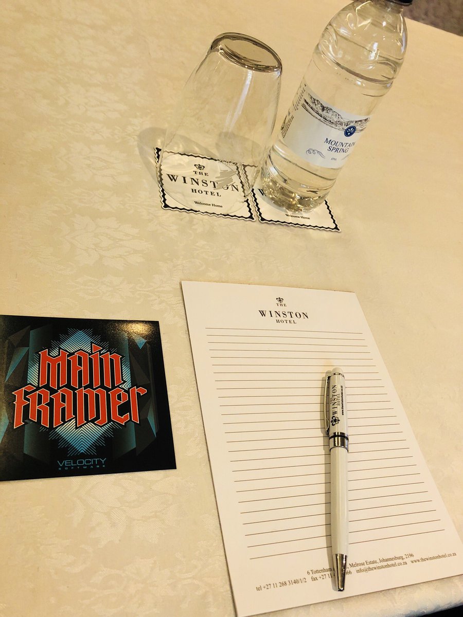 Customer training in Johannesburg! Thank you South Africa for being so good to us! We’ll be back soon! #mainframe #linux #z/vm