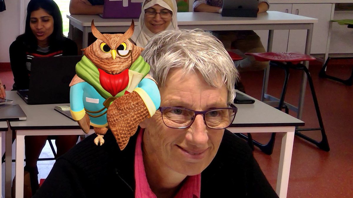 donnagolightly1's tweet photo. Everyone needs a wise owl at some point..... #MicrosoftEdu #Paint3D @OJCollege endless ways to engage your students with 3D models in virtual reality #utbPD #usingtechnologybetter https://t.co/6fAr5kBQvI