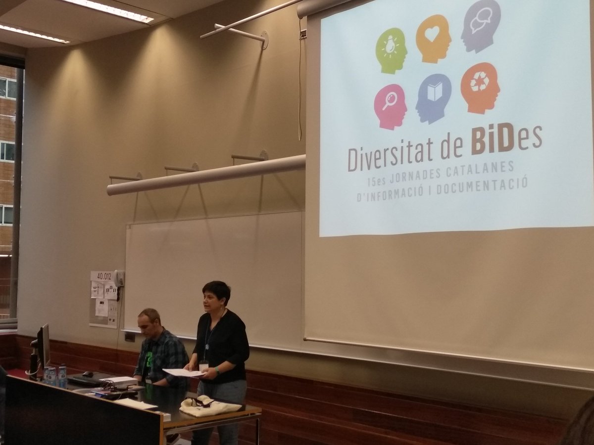 Evazqupu's tweet photo. Comença la 7a Jornada de Programari lliure per a unitats d'informació #GTProgramari #15JCID https://t.co/DT4EoOvsUK