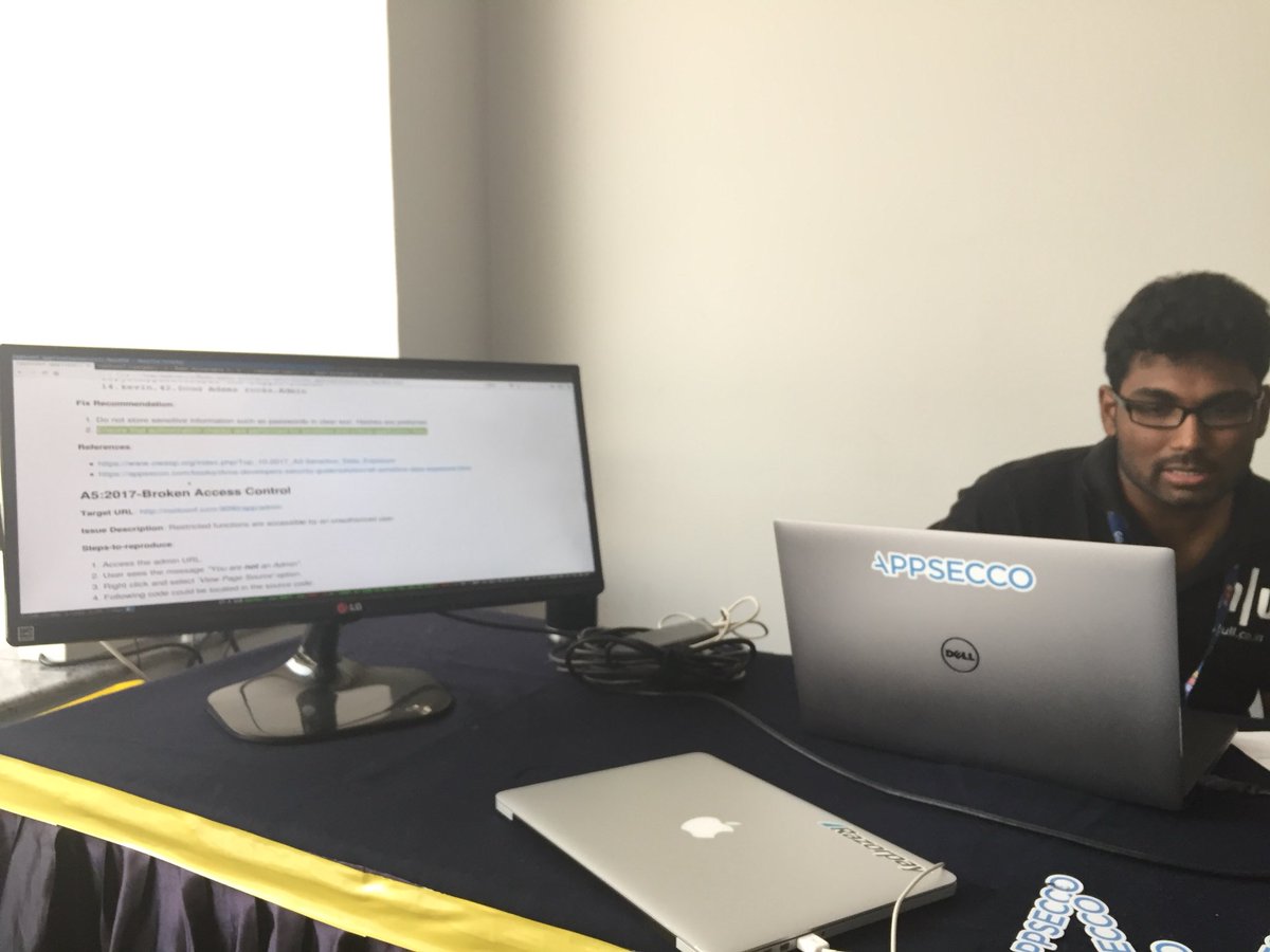 tasdikrahman's tweet photo. @madhuakula killing it as usual, at @rootconf #rootconf18 https://t.co/liVwmXa2U4