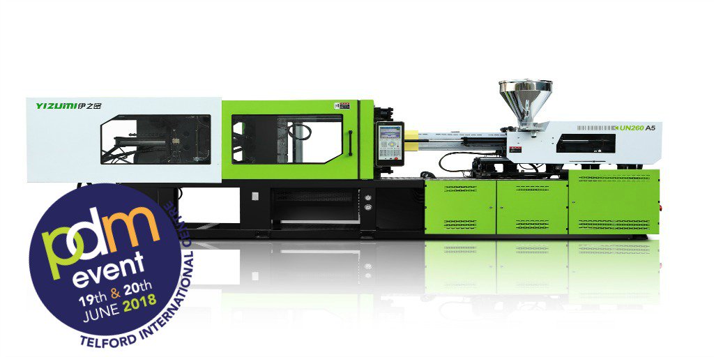 STVmachinery's tweet photo. We will be exhibiting 2 working Yizumi #injectionmoulding machines @PDM_Event - come along, take a look and see why UK #plasticsprocessors are buying these great machines https://t.co/z0RfHFO56k