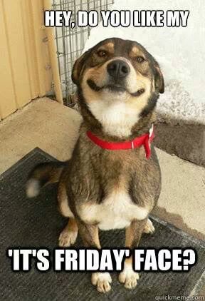 It's our Friday face!