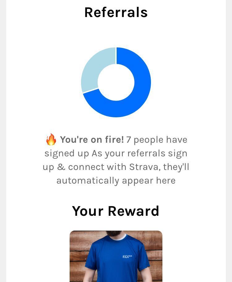 Pacemakers, our referral scheme is a great way to earn rewards by sharing Kick.run with friends. It's also crazy easy to use, and you can monitor your referrals live! Find out more 👉 buff.ly/2JmFZiX #running #ukrunchat #run #runchat