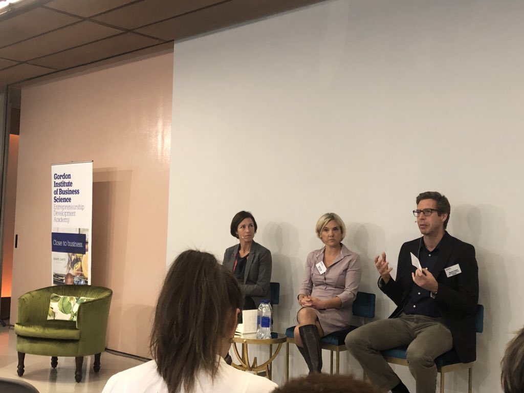 socialkerryn's tweet photo. Some pics from last nights launch of #SSESA the 1st survey of 
#Socents in SA @GIBS_SA . Fantastic collaboration with @BerthaCentre @Flanders_SA @sabfoundationsa https://t.co/Q2mNuUPyfb