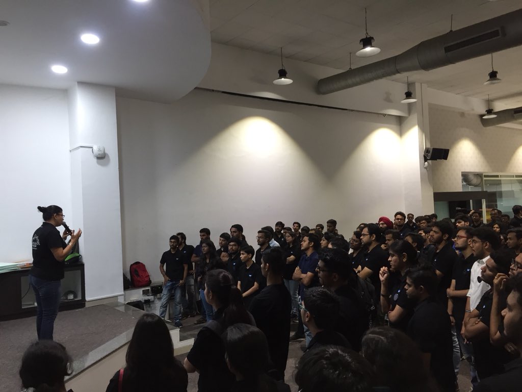 Fahadkhattal82's tweet image. First step towards inventions #SapFreshersDay2018 #saplabs