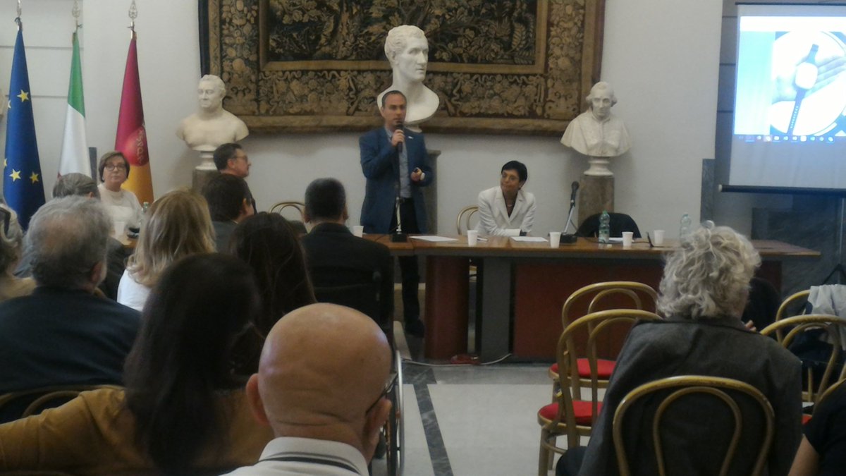 biomedical_lab's tweet photo. Ieri al Campidoglio durante l'iniziativa #eHealth4all, abbiamo parlato di come verrà sviluppato il PD-Watch, l'orologio per il Parkinson, per migliorare la qualità della vita dei pazienti e caregivers https://t.co/lNSUeEINAx