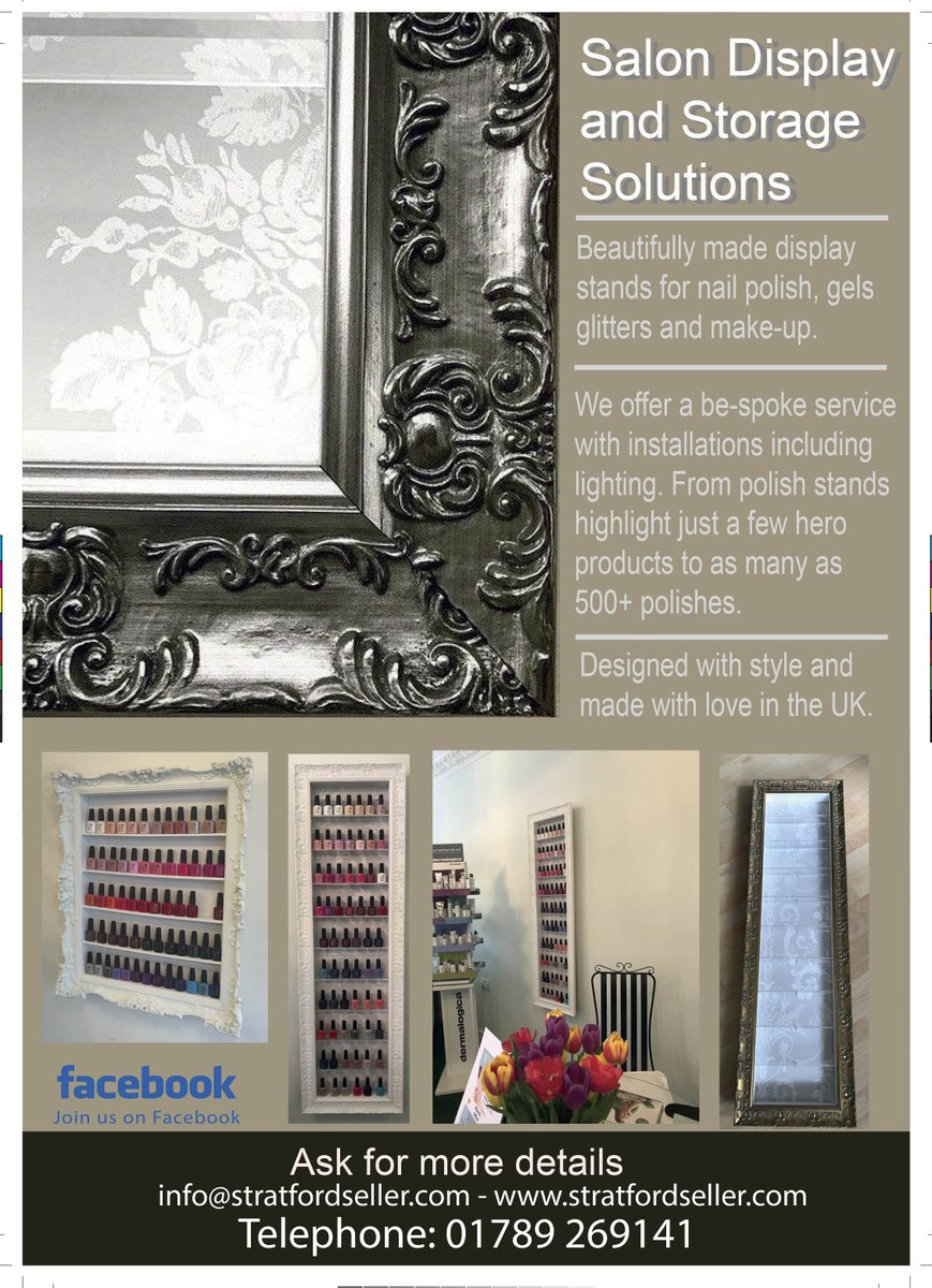 Looking for display solutions.  We design and make stock and bi-spoke shelving for hero products, make-up and nail polish stands! #eyecurl #pos #retail #nailpolish #nailpolishart #gel #design