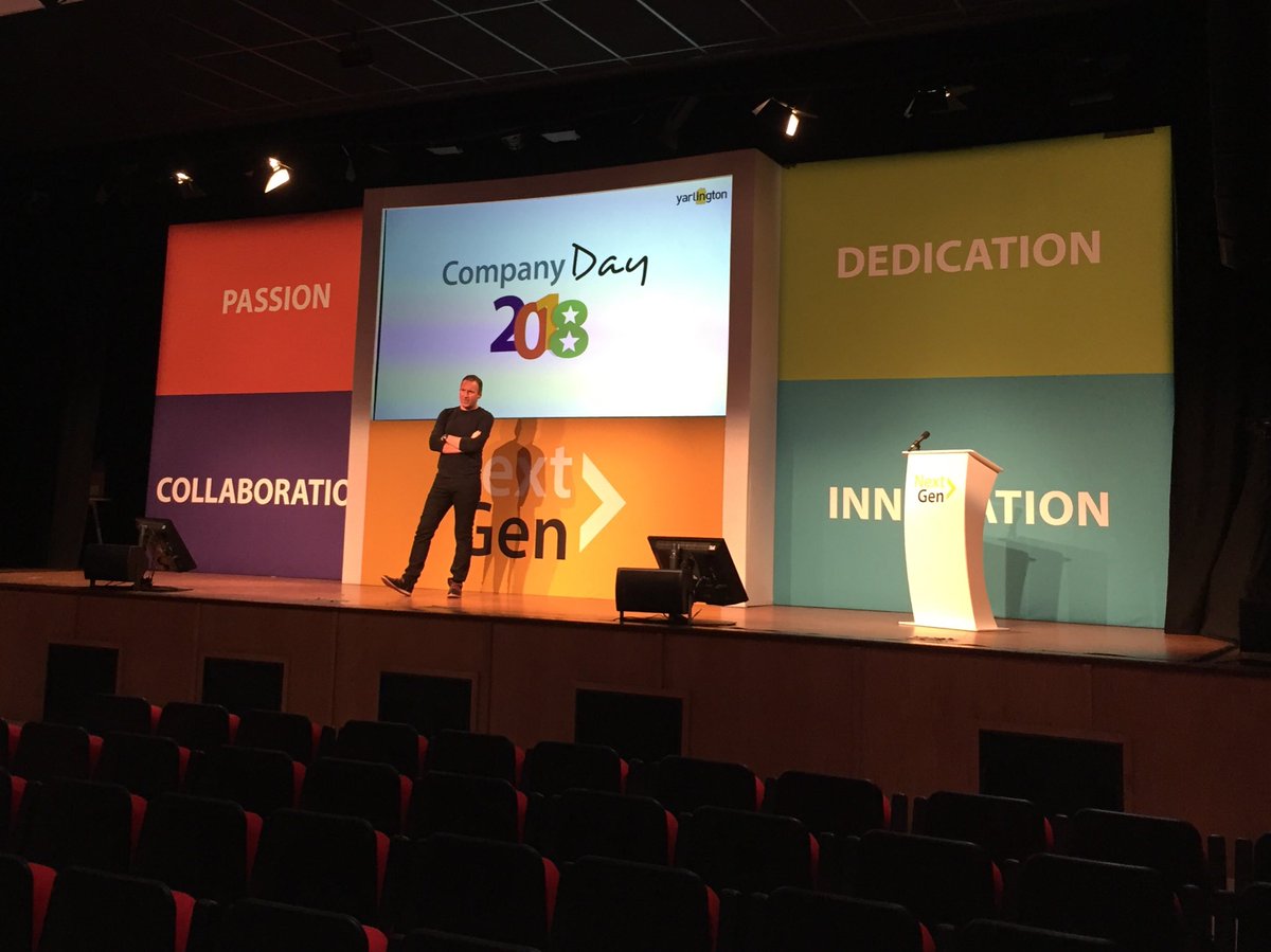 GemSnell's tweet photo. ... and the doors are open! Let company day 2018 begin #weareyarlington #oneteam #companyday https://t.co/vBY4OLEyJx