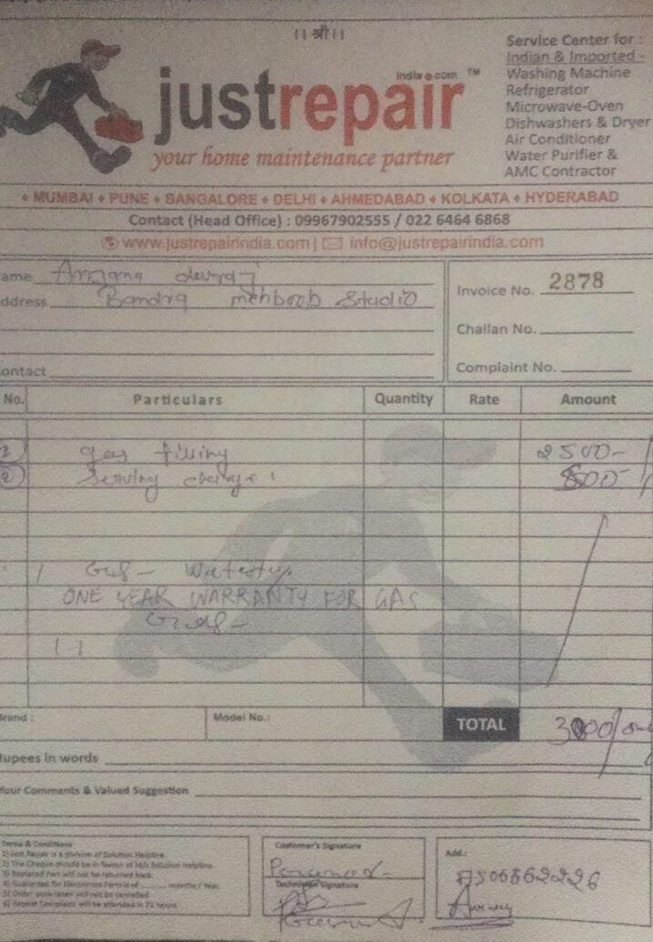 anjuDevraj's tweet photo. @myvoltas Shameful behaviour from a Tata Company. Days, hours, rs3000 wasted and AC still not fixed. Rubbish repair service. Voltas must resolve asap! https://t.co/OE8j84ceR9