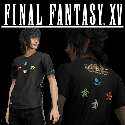 [Free Giveaway of those Rare Items Begins!]
We're giving away three special items we released for the FFXV Event on the PS Store and Xbox Store for free!
Now's your chance to get the KING'S KNIGHT T-shirt, Sticker Set and Music from KING'S KNIGHT!
#KingsKnight #FFXV