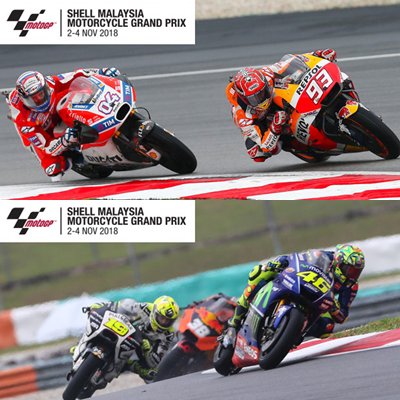 YES24ENT_ID's tweet photo. Mau liat aksi dari #ValentinoRossi, #MarcMarques dkk secara langsung??
#MotoGPMalaysia2018 on Nov 2nd ~ 4th at Sepang International Circuit Malaysia.
Regular ticket start from: 403K!
Get yours now at #YES24! Click here: https://t.co/0FPnzyxOix https://t.co/F1ZGjl4KIM