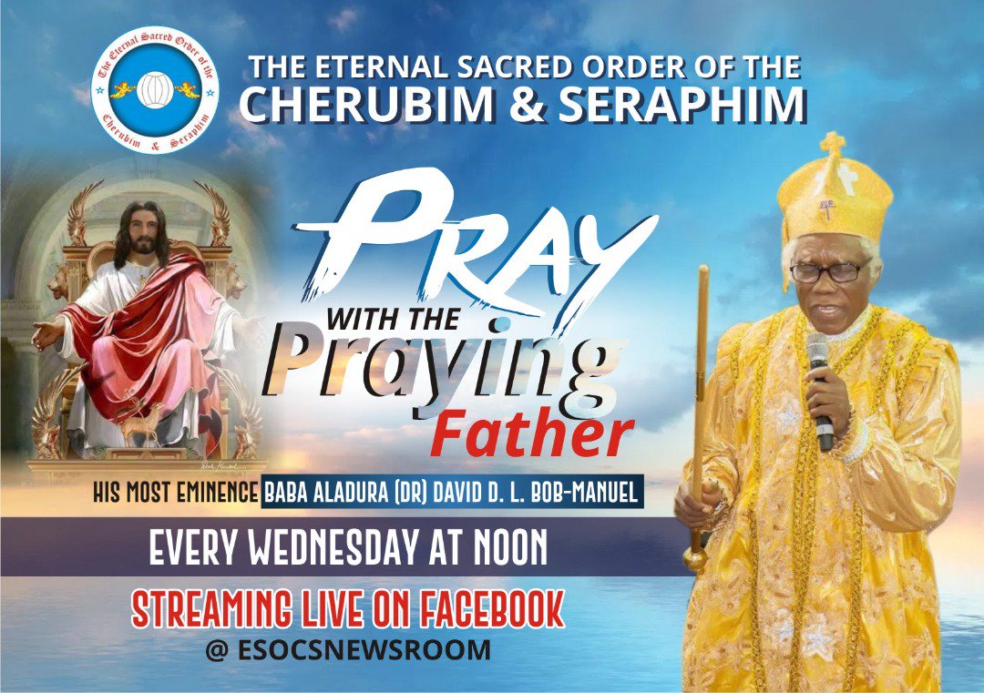 esocsomasi1's tweet photo. FOLLOW THE PRAYING FATHER ON FACEBOOK AS HE PRAYS FOR YOU EVERY WEDNESDAY AT 12 NOON. https://t.co/C6osjI1qLm https://t.co/QaYw5DfCnp