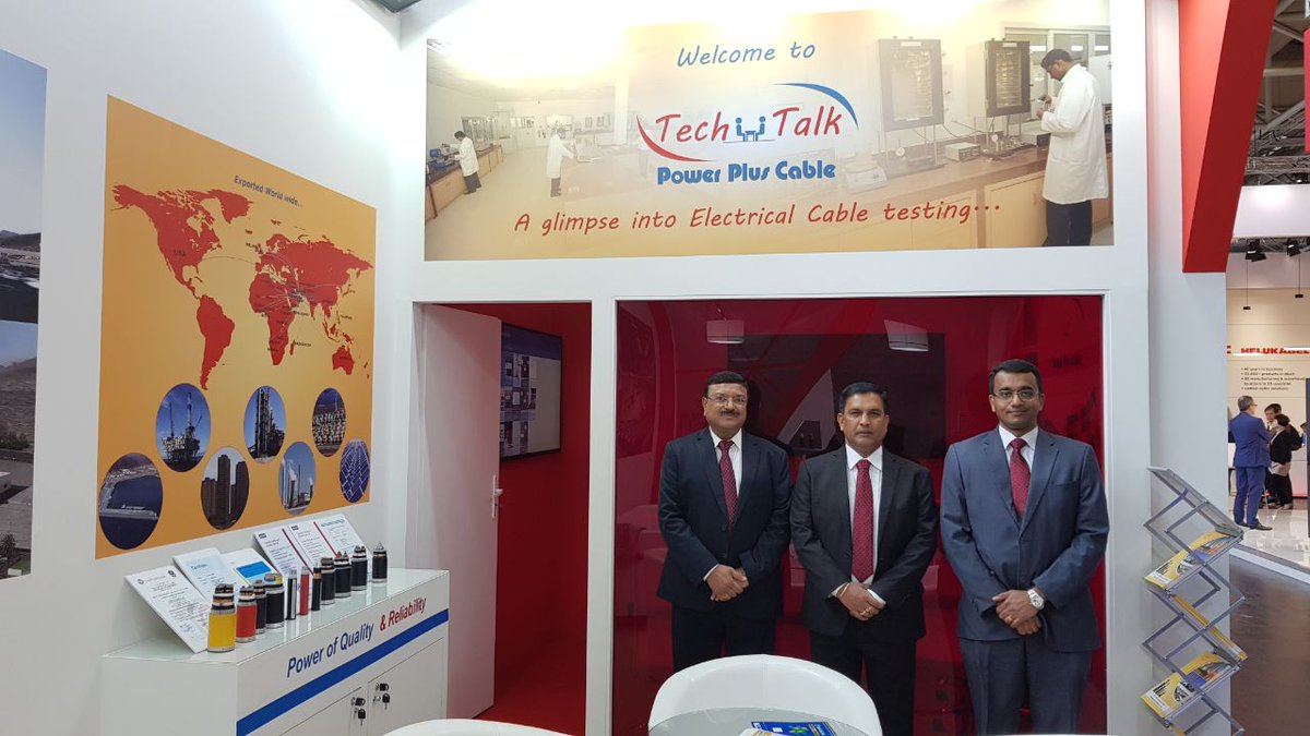 powerpluscable's tweet photo. Hannover Fairground, Germany
Stand B#100 Hall No.13
#PowerplusCable #Exhibition #Hannover #Germany https://t.co/8AkbtrrSPI