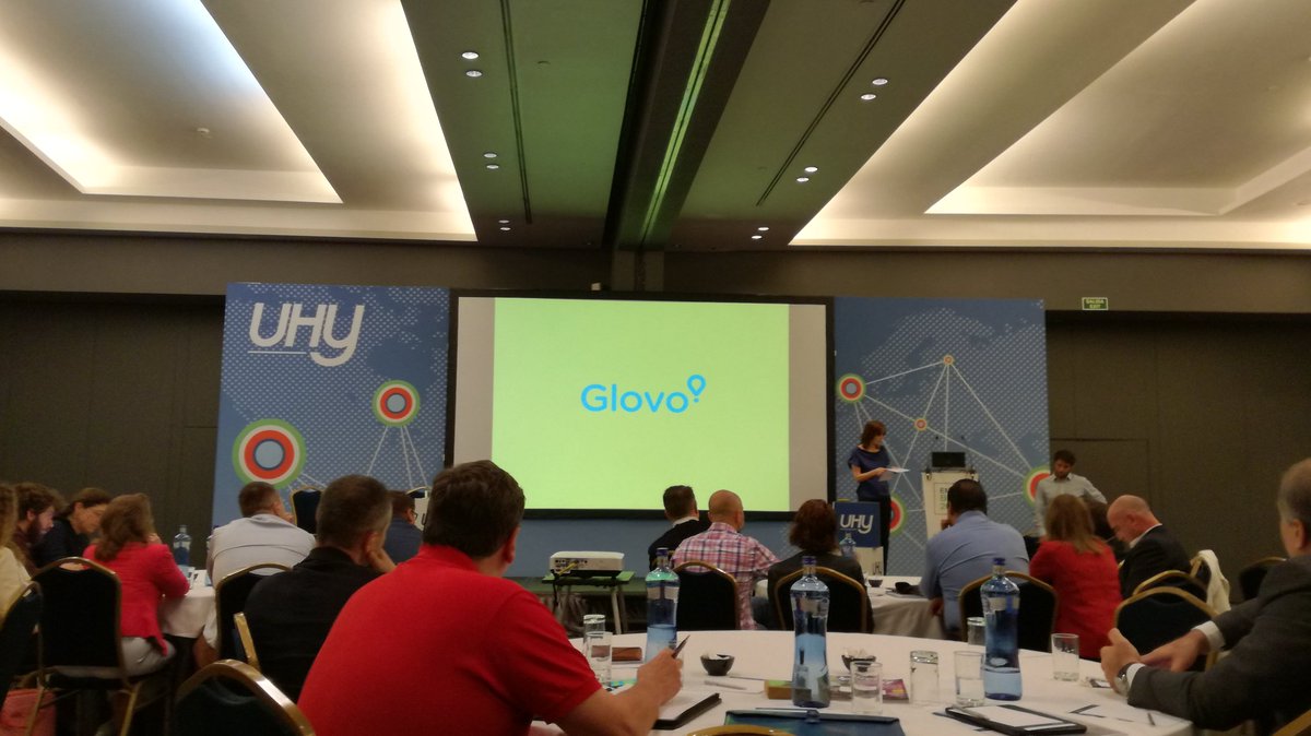andrea_duque_'s tweet photo. Primero presentación sobre innovación de @AlterWork y ahora de @Glovo_ES Ejemplo de #Innovación #economiacolaborativa #UHYEMEACongress https://t.co/X9gRYnsidg