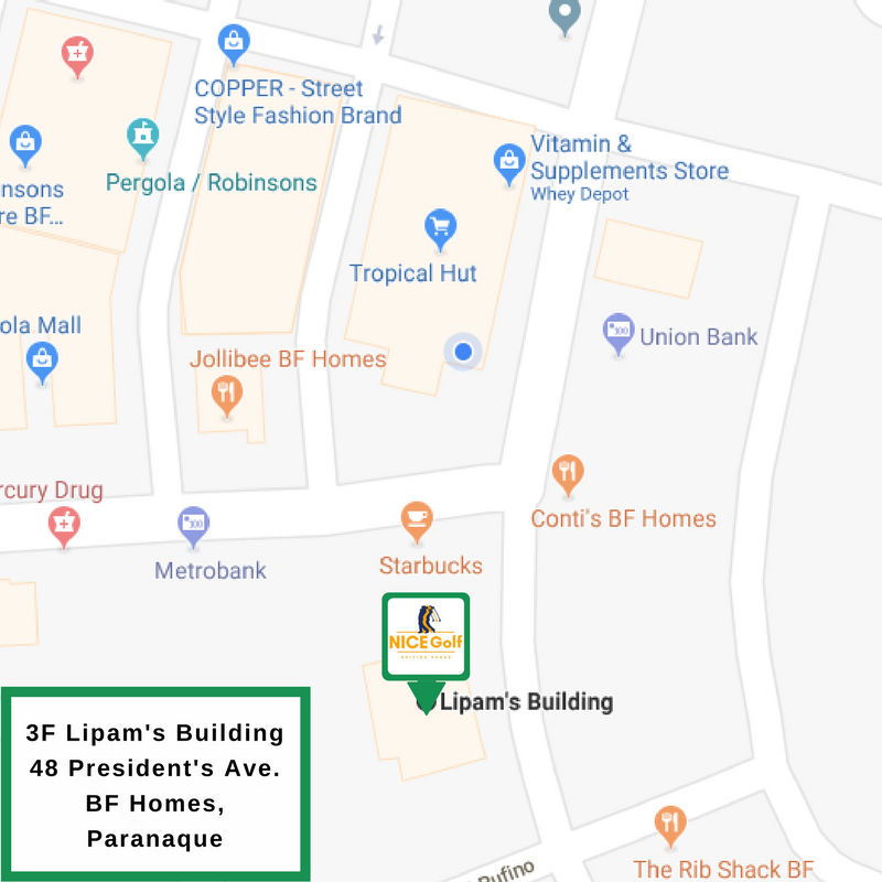 TeamNiceGolf's tweet photo. Get started today! Come visit us at 3F Lipam's Building, 48 President's Ave. BF Homes, Parañaque. Send us a direct message or an email or call us. We’re waiting for your call! #NICEGolf #TeamNICE #UnliNICE #SummerCamp #DiscoverNICE https://t.co/eX5FWmUnMH