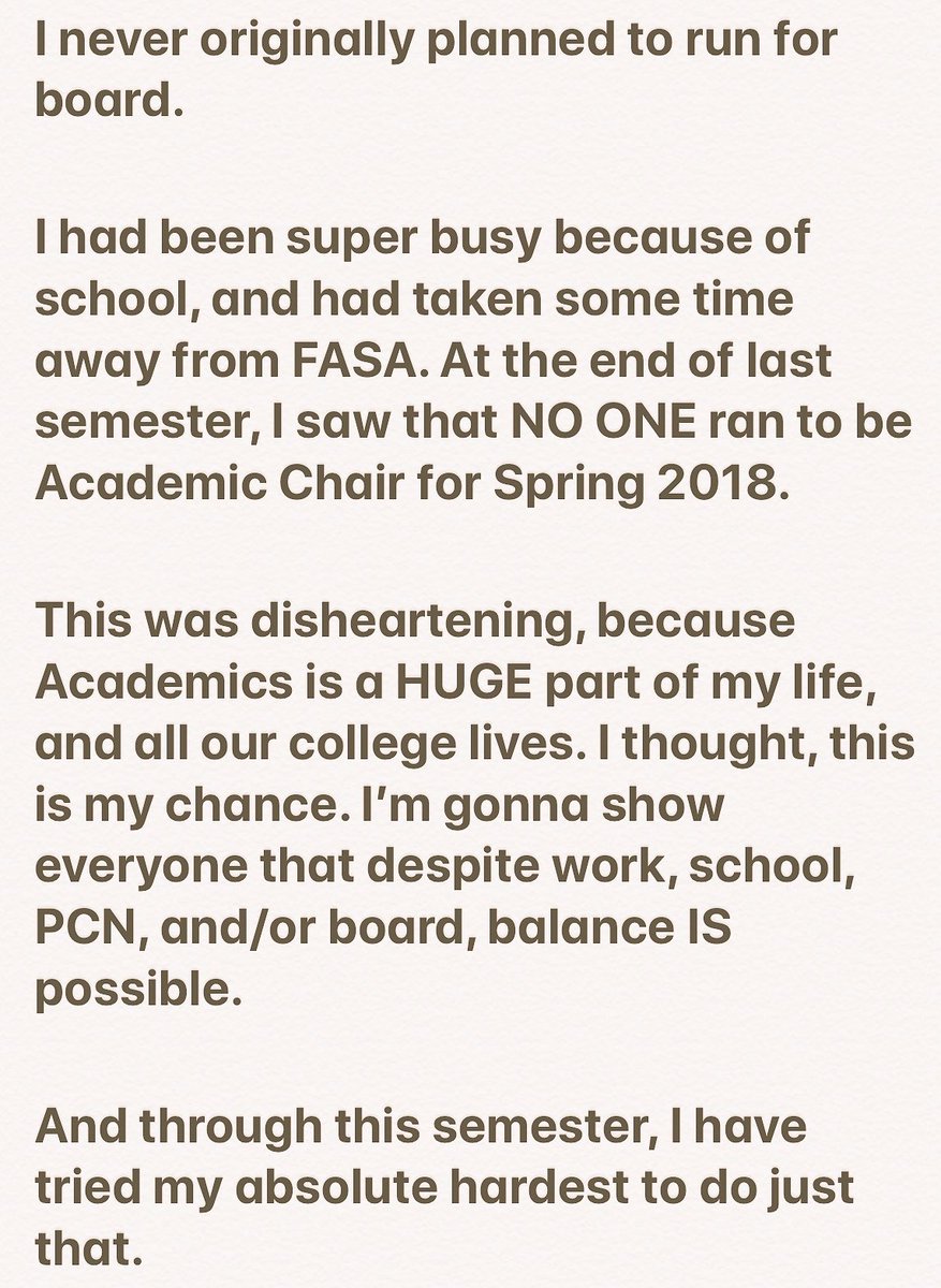 RMAworld's tweet photo. A note from your Spring 2018 Academic Chair #csunfasa #family https://t.co/MBQ41zwfSb