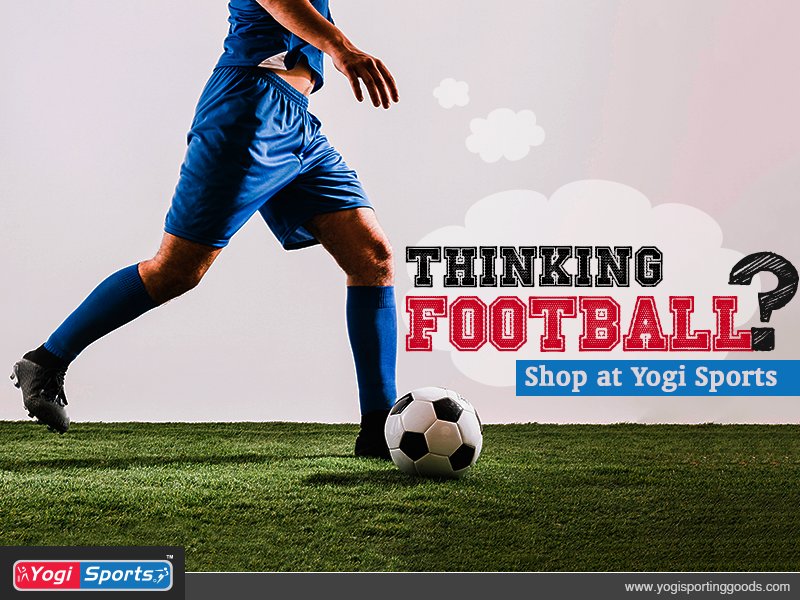Has the FIFA fever started to kick in already? Then its time to get your football and its sporting gear soon. Shop for your favorite football sporting gear only at yogisportinggoods.com/shop-by-sport/…

#FIFA #Football #FIFAfever #FootballFever #SportingGear #FootballGame #FootballSeason