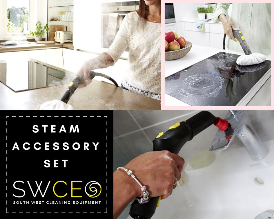 This universal accessory kit for steam cleaners comes with three cotton cloths for the floor tool, three cotton covers for the hand tool and two red and two black round brushes.

#Buynow >>
buff.ly/2I7WbrH

#homecleaningequipments #Cleaning #Washing #CleanUp #Water