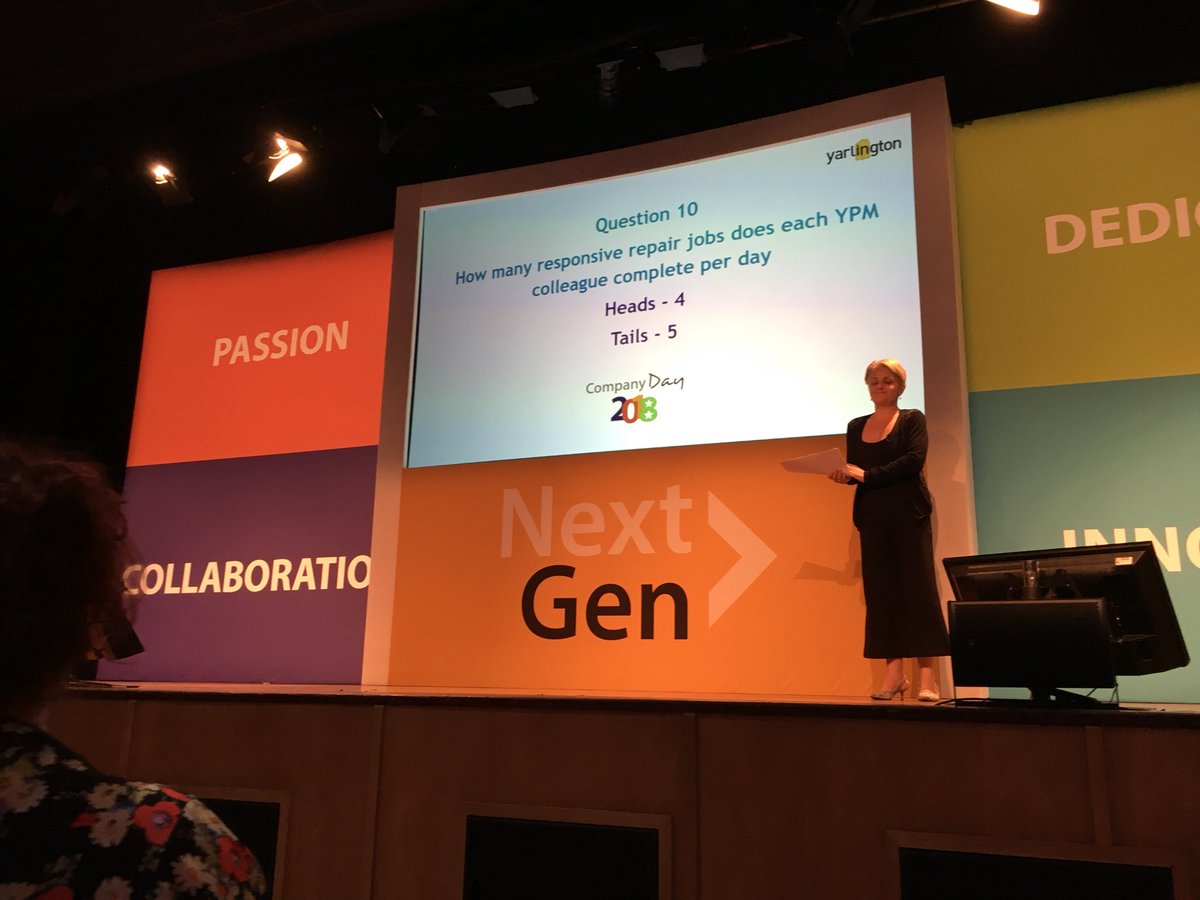 Heads or Tails!! Ice breaker <a href="/yarlingtonhg/">Yarlington Housing</a> Company Day #weareyarlington