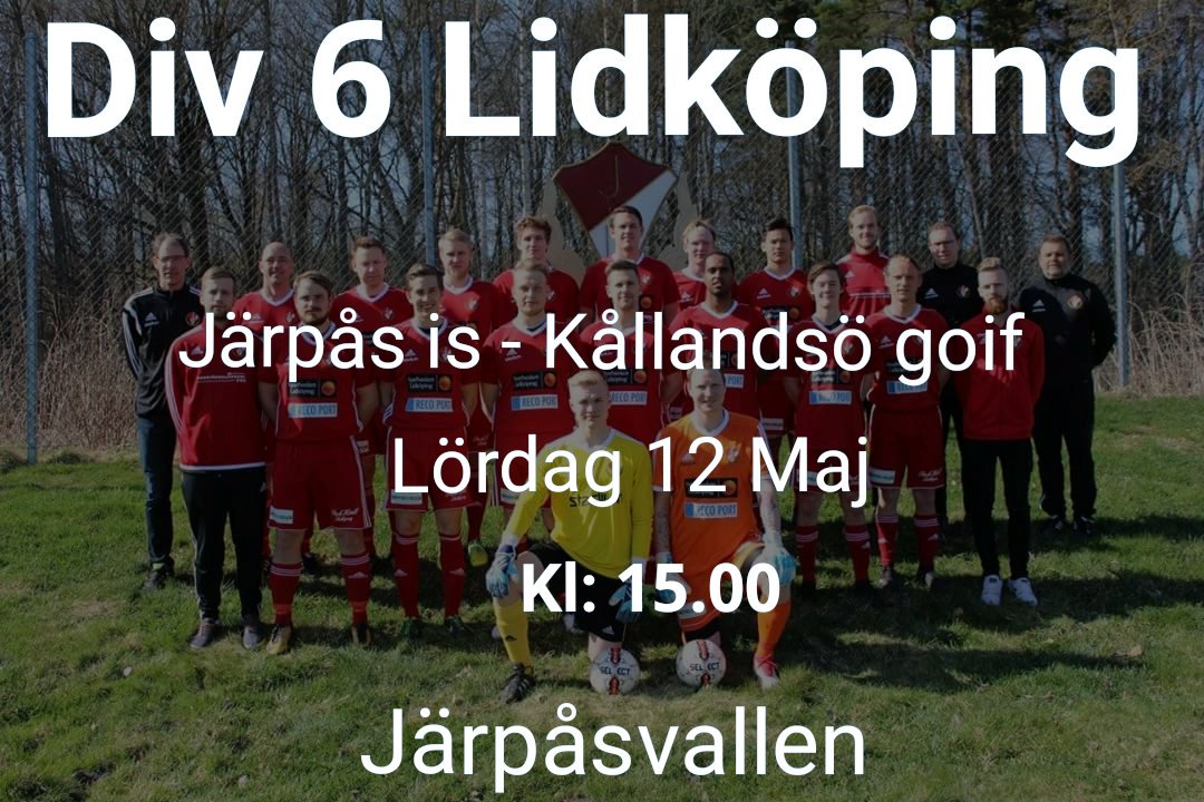 Imorgon är det hemma match igen , när vi hälsar <a href="/KallandsoGoif/">Kållandsö Goif</a> och publik välkomna . Så ta med familj å  vänner och kom å titta och heja!