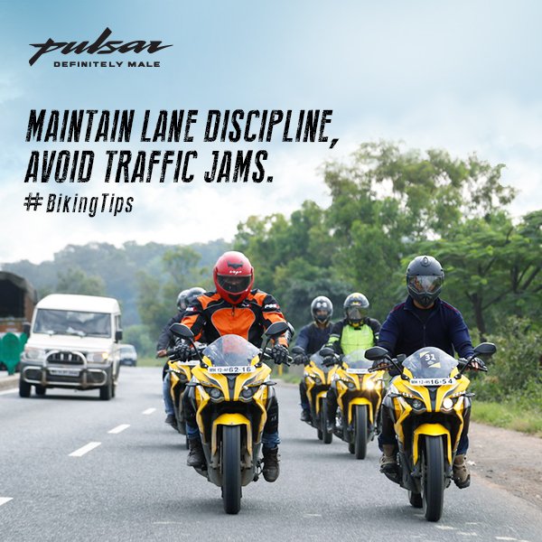 You probably think you’re saving time by switching lanes, but what you don’t realize is how you’re causing #traffic to slow down. Remember, always maintain lane discipline. #BikingTips #tips