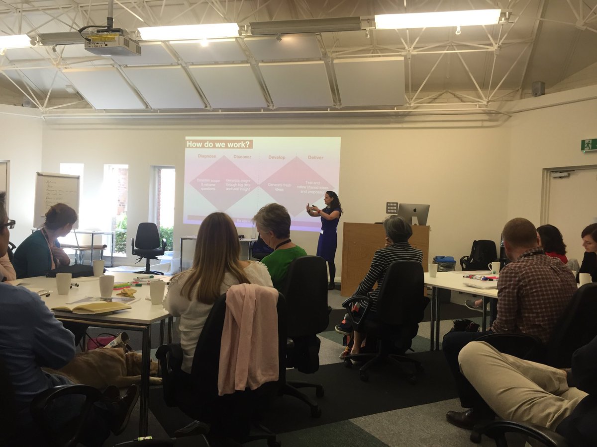 PolicyLabUK's tweet image. .@AndreaSiodmok kicking off day 3 for @CSTalent1 senior leaders
