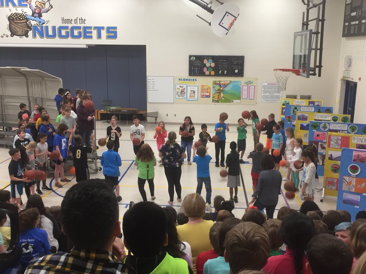 Basketball #stomp by fifth grade #nuggets