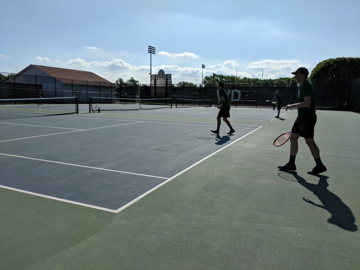 WDHSTennis's tweet photo. First round of playoffs, home vs. Cumberland. Let's go. #WDBT https://t.co/GTZJoFWnyb