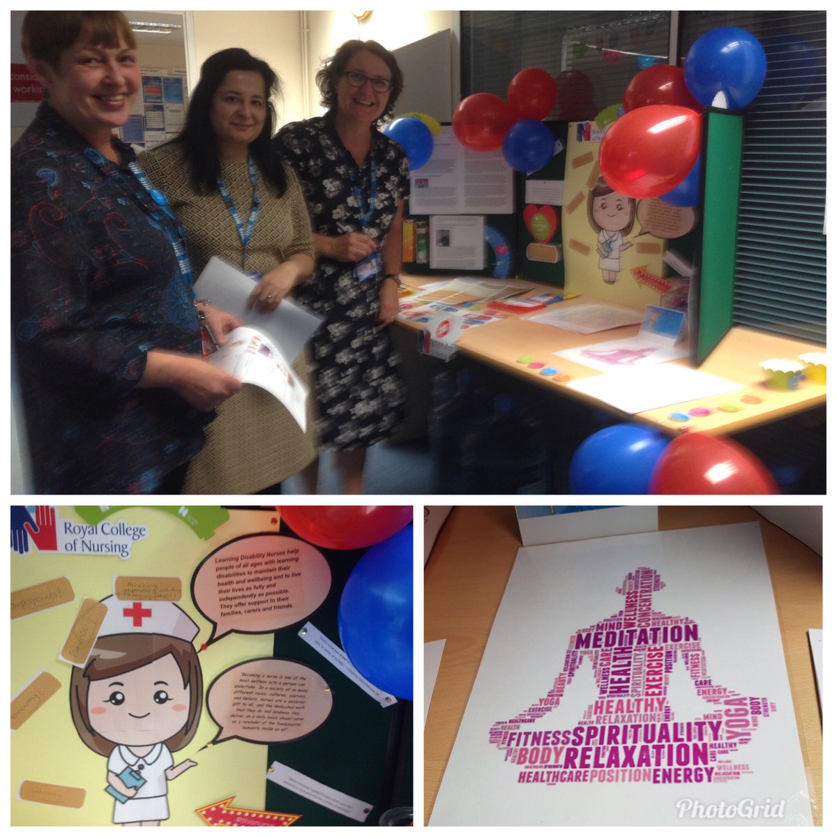 LPTnhs's tweet photo. Nurses Day tomorrow... celebrations and thanks today! Fab display for our adult learning disabilities nurse at their team HQ https://t.co/s5jOzF6EaV