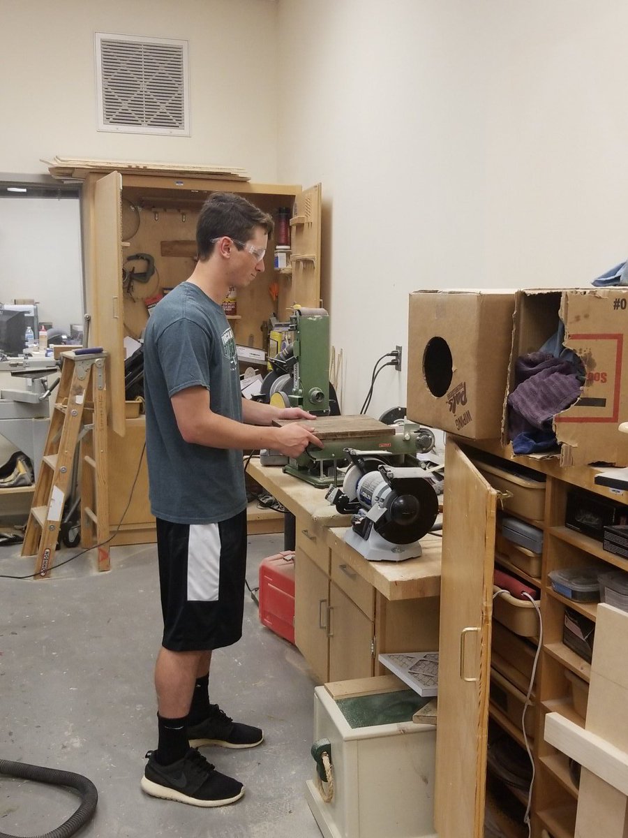 WHSAPZim's tweet photo. Woodworking students making Mother's Day gifts.  What talent! https://t.co/SNO9MNxjd3