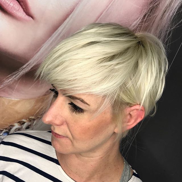 Bad Apple Hair On Twitter Long Pixie Cut By Hair By Simone N In