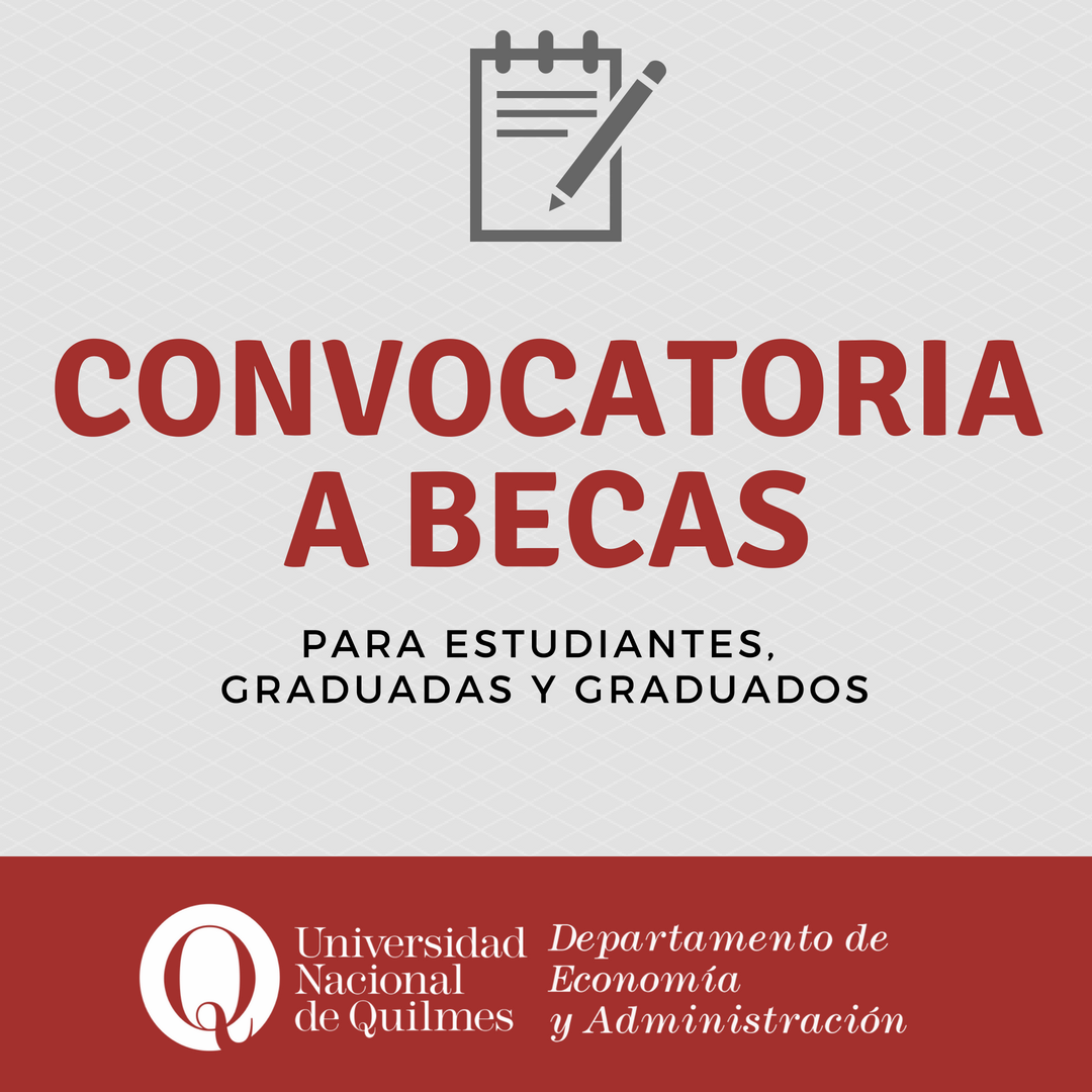 deyaunq's tweet photo. Convocatoria a beces del Departamento de Economía y Administración de @UNQoficial +info: https://t.co/QMXfCaMYBv https://t.co/tQ4p0yKrDo